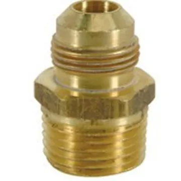 BrassCraft 2294M Series FRC13-6-8 Flare Male Adapter, 3/8 x 1/2 in, Flare x MIP, Rough