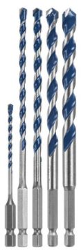 Bosch HCBG500T Hammer Drill Bit Set, 5 -Piece, Carbide