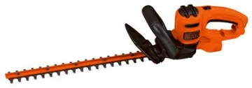 Black+Decker BEHT200 Electric Hedge Trimmer, 3.5 A, 120 V, 5/8 in Cutting Capacity, 18 in Blade, Wra