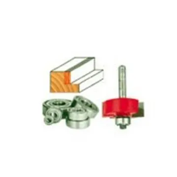 Freud 32-524 Router Bit, 1-3/8 in Dia Cutter, 2-1/4 in OAL, 1/2 in Dia Shank, 2 -Cutter, Carbide
