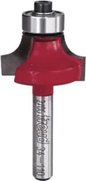 Freud 34-110 Router Bit, 1-1/8 in Dia Cutter, 2-3/16 in OAL, 1/4 in Dia Shank, 4 -Cutter, Carbide