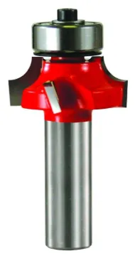 Freud 34-120 Router Bit, 1-1/4 in Dia Cutter, 2-1/2 in OAL, 1/2 in Dia Shank, 4 -Cutter, Carbide