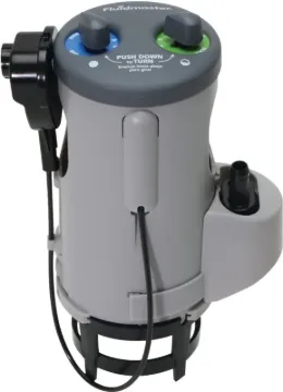 FLUIDMASTER 550DFRK-3 Dual-Flush Complete System, Plastic, For: Most Toilet with 2 in Flush Valves