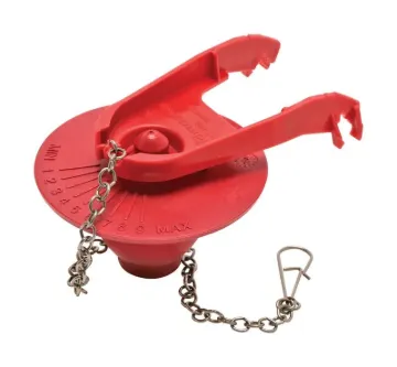 FLUIDMASTER 502P21 Toilet Flapper, Plastic, Red, For: 1.6 gal Toilets