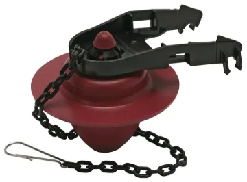 FLUIDMASTER 501P21 Flapper Tank Ball, Rubber, Red, For: Toilet with 2 in Plastic or Metal Flush Valv
