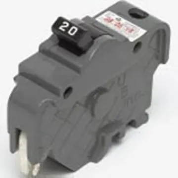 Federal Pacific UBIF20N Circuit Breaker, Type NA, 20 A, 1-Pole, 120 V, Standard Trip, Plug-In Mounti