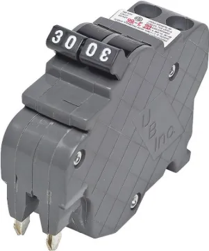 Federal Pacific UBIF0230N Circuit Breaker, Type NC, 30 A, 2-Pole, 120/240 V, Thermal Magnetic Trip