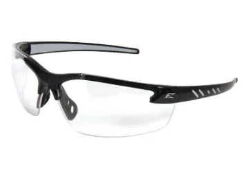 Edge DZ111-2.0-G2 Safety Glasses, Polycarbonate Lens, Half Wraparound Frame, Nylon Frame
