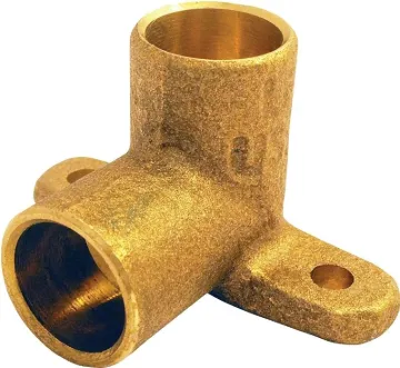 EPC 10156882 Drop Ear Tube Elbow, 1/2 in, Sweat, Copper