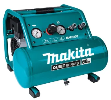 Makita QUIET MAC320Q Electric Air Compressor, 3 gal Tank