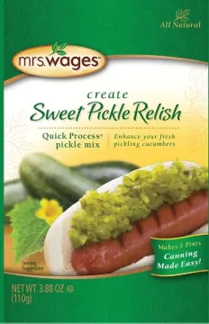 Mrs. Wages W660-J4425 Sweet Pickle Relish, 3.9 oz Package, Pouch