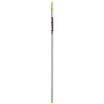 Mr. LongArm Twist-Lok 9248 Extension Pole, 1 in Dia, 4.3 to 8.1 ft L, Aluminum, Aluminum Handle, Rou
