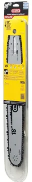 Oregon 105670 Guide Bar and Chain Combo, Large Bar Nose Radius, 74 -Drive Link, 22BPX Chain, 3/8 in