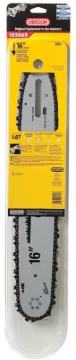 Oregon 105669 Guide Bar and Chain Combo, Large Bar Nose Radius, 67 -Drive Link, 22BPX Chain, 3/8 in