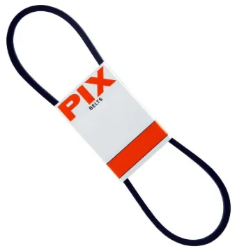 PIX 3L430 V-Belt, 43 in L, 3/8 in W, 7/32 in Thick, Black
