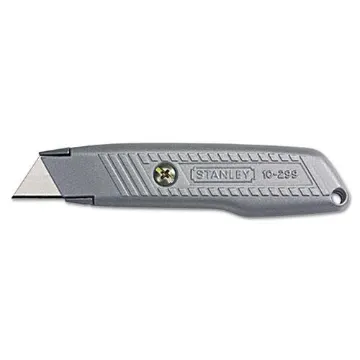 Interlock 299 Fixed Blade Utility Knife, 5-1/2 in, Stainless Steel