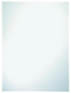 RENIN 201360 Somerset Frameless Mirror, 48 in L, 36 in W, Rectangular, Clear Frame