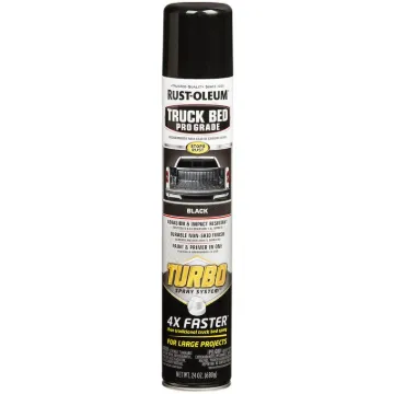 RUST-OLEUM AUTOMOTIVE 340455 Truck Bed Coating, Liquid, Black, 24 oz Aerosol Can