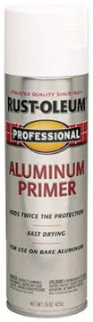 RUST-OLEUM PROFESSIONAL 254170 Primer Spray, Aluminum, Flat/Matte, 15 oz