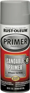 RUST-OLEUM AUTOMOTIVE 249415 Sandable Primer Spray, Gray, 12 oz, Aerosol Can