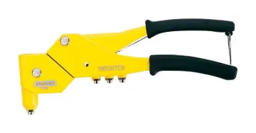 STANLEY MR77C Riveter, Long Handle, 11-1/8 in L, Metal