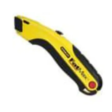 STANLEY 10-778 Utility Knife, 2-7/16 in L Blade, 1-3/8 in W Blade, Carbon Steel Blade, Ergonomic Han