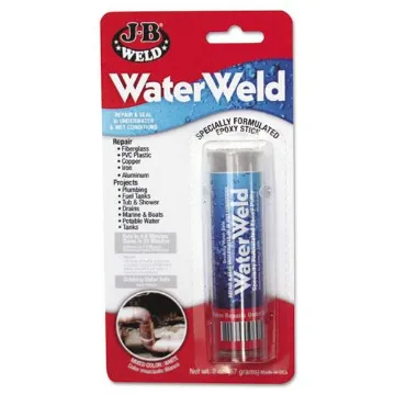Water Weld Compound, 2 oz Tube, Off White