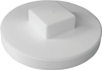 PLUG PVC S&D MIP 6IN
