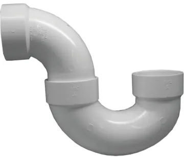 3IN SCH40 PVC-DWV P-TRAP