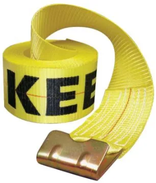 Winch Strap, 30'x4" 15,000 lbs w/Flat Hook