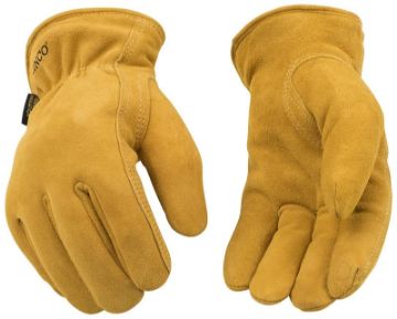 GLOVES DRVR SUEDE DEERSKIN L