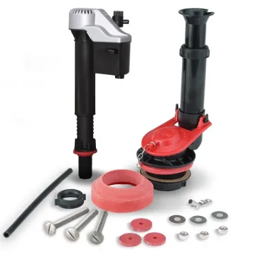 Korky 4010MP/PK Toilet Repair Kit, Plastic/Rubber, Black/Red, For: Fix Leaking, Noisy or Running Toi