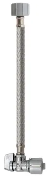 Keeney 2622PCPOLFC12K Quick Lock Valve, 5/8 in Connection, Compression, 125 psi Pressure, Stainless