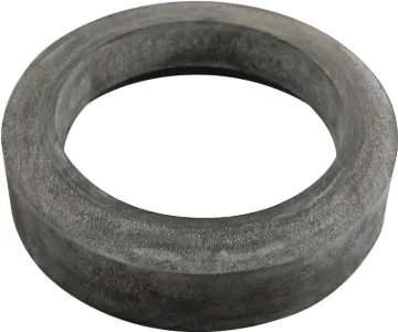 Keeney K832-3 Tank-to-Bowl Gasket, 3-1/4 in ID x 4-1/2 in OD Dia, Sponge Rubber, Gray, For: 3 in Toi