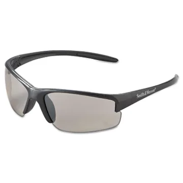 Equalizer Safety Glasses, Indoor/Outdoor Polycarbonate Lens, Uncoated, Gunmetal, Nylon