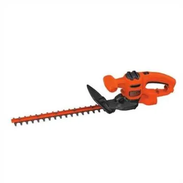Black+Decker BEHT100 Electric Hedge Trimmer, 3 A, 120 V, 5/8 in Cutting Capacity, 16 in Blade, T-Han