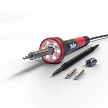 Weller SP25NKUS Soldering Iron Kit, 120 V, 25 W, Conical Tip, Round Handle