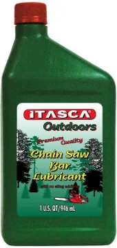 Warren 702278 Bar and Chain Oil, Clear, 425 deg F Flash, 1 qt Package