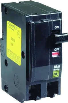Square D QO QO2100CP Circuit Breaker, Miniature, 100 A, 2-Pole, 120/240 VAC, 48 VDC, Thermal Magneti