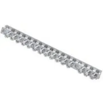 Siemens EC2GB152 Ground Bar Kit, 12-1/4 in L, 15-Terminal, 14 to 4 AWG Wire, Aluminum/Copper