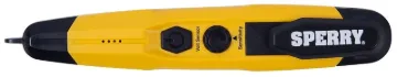 Sperry Instruments VD6509 Voltage Detector with Flashlight, LED Display, Functions: AC Voltage, Yell