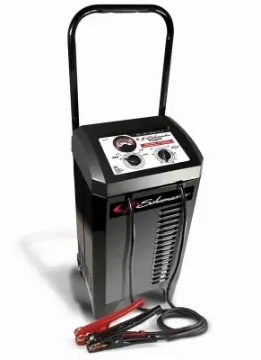 Schumacher SC1437 Manual Battery Charger/Engine Starter, 12 V Output, 6 A Charge, 150 A Engine Start