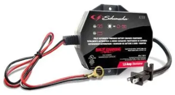 Schumacher SC1300 Battery Maintainer, 6/12 V Output, AGM Battery
