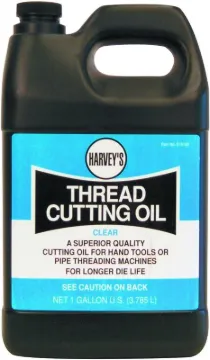 HARVEY 016150 Thread Cutting Oil, 1 gal Package, Jug, Clear