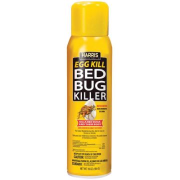 Harris EGG-16 Bed Bug Killer, Liquid, Spray Application, 16 oz Package
