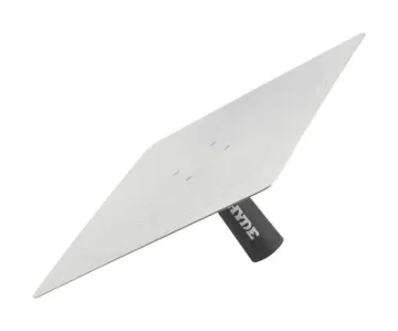HYDE MAXXGRIP PRO 09073 Hawk, 13 in L Blade, 13 in W Blade, Aluminum, Rubber Handle