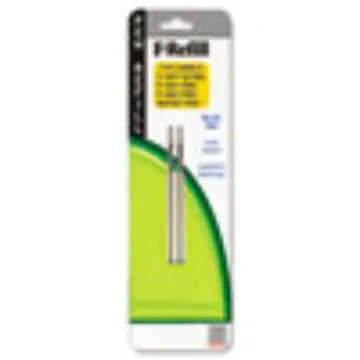 F-Refill for Zebra F-Series Ballpoint Pens, Fine Conical Tip, Blue Ink, 2/Pack