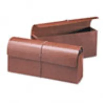 Classic Expanding Wallets for Checks, 3.5" Expansion, 1 Section, Redrope