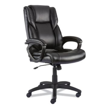 Alera Brosna Series Mid-Back Task Chair, Supports Up to 250 lb, 18.15" to 21.77 Seat Height, Black S