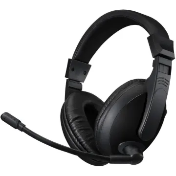 Xtream H5U Binaural Over The Head Headset with Microphone, Black